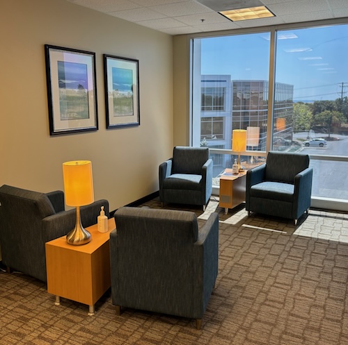 Main waiting area.