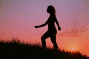 picture of a silouette of a woman